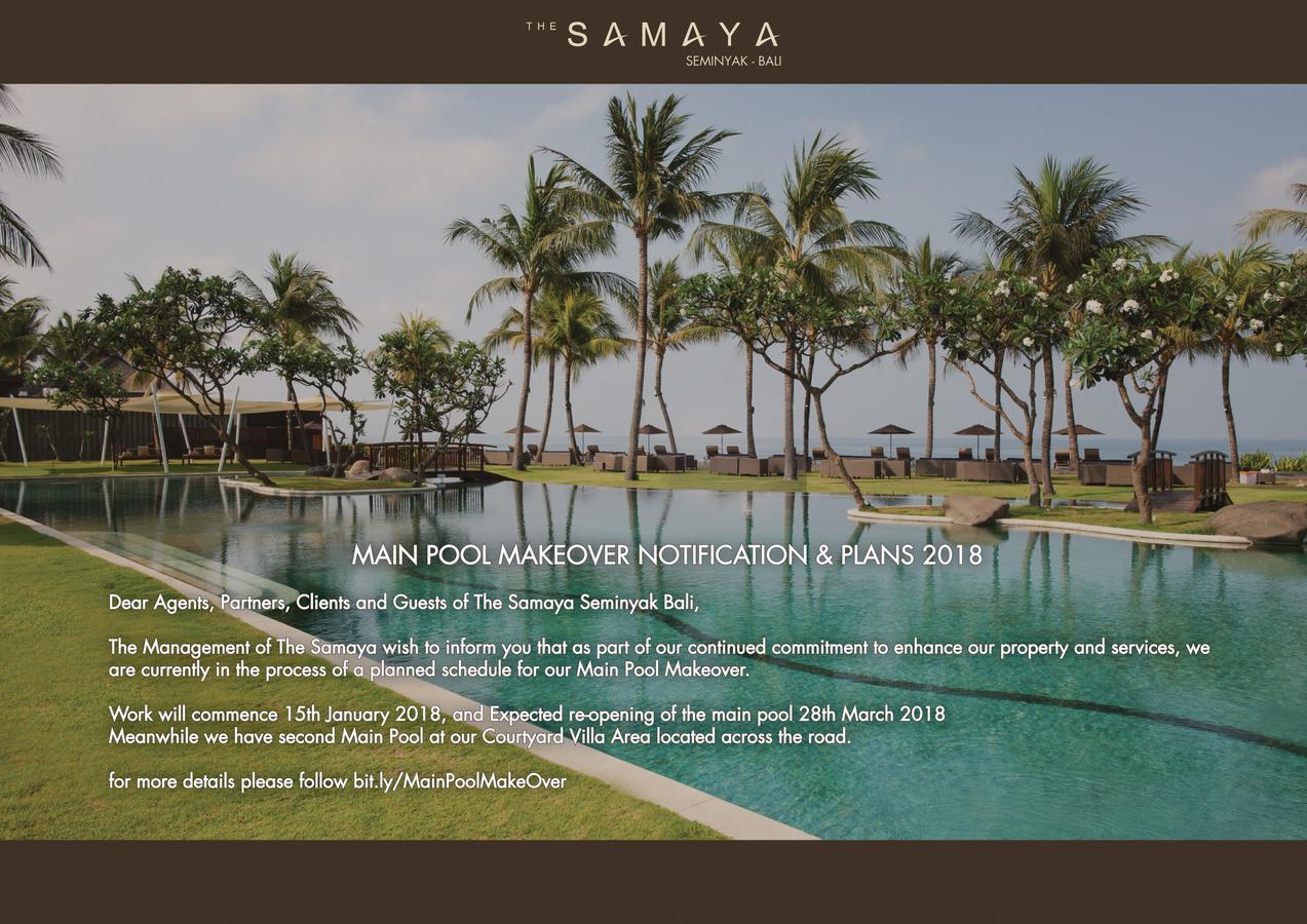 The Samaya Seminyak Esterno foto